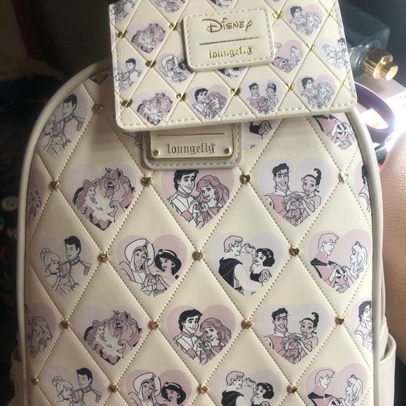 Loungefly Handbags - Princess couples set